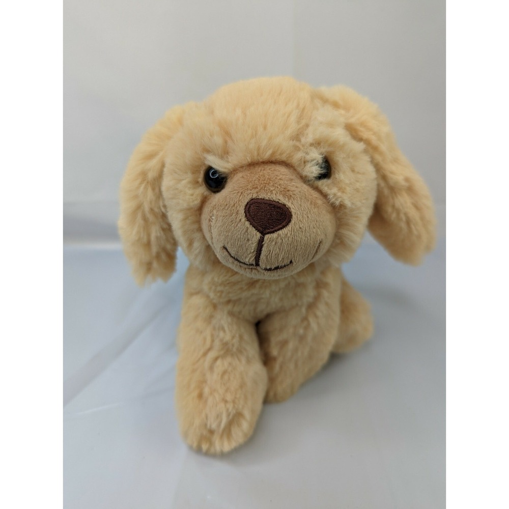 Walmart Tan Dog Plush 6 Inch Stuffed Animal Toy